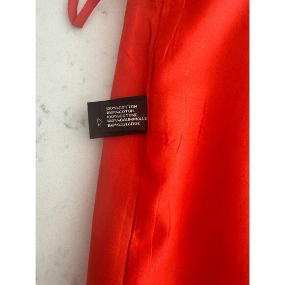 Ralph Lauren Black Label Orange Mini Skirt Size 4 - Picture 5 of 6